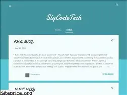 Sites similar to slycodetech.blogspot.com