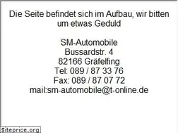 Sites similar to sm-automobile.de