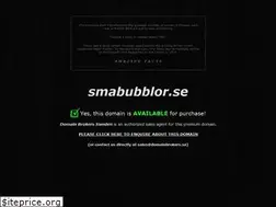Sites similar to smabubblor.se