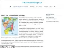 Sites similar to smalandblekinge.se