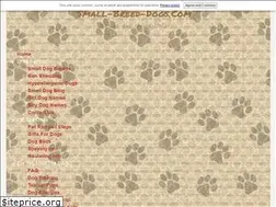 Sites similar to small-breed-dogs.com