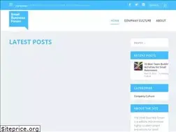 Sites similar to small-business-forum.com