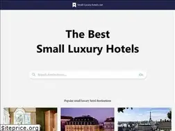 Sites similar to small-luxury-hotels.net