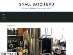 Sites similar to smallbatchbru.com
