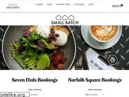 Sites similar to smallbatchcoffee.co.uk