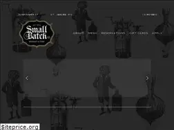 Sites similar to smallbatchstl.com