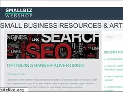 Sites similar to smallbizwebshop.com