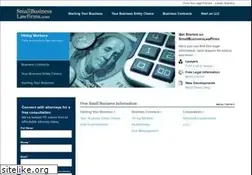 Sites similar to smallbusinesslawfirms.com