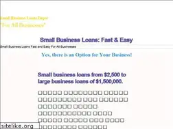 Sites similar to smallbusinessloansdepot.com