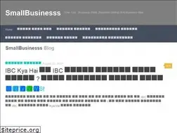 Sites similar to smallbusinesss.in