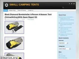 Sites similar to smallcampingtents.biz