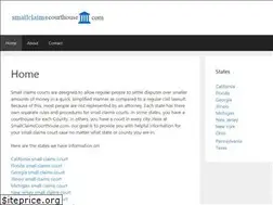 Sites similar to smallclaimscourthouse.com