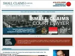 Sites similar to smallclaimslawyer.ca