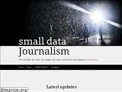 Sites similar to smalldatajournalism.com