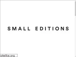 Sites similar to smalleditions.nyc