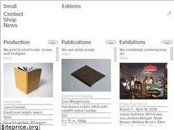Sites similar to smalleditionsnyc.com