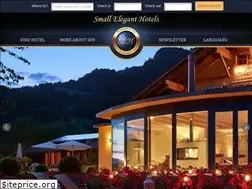 Sites similar to smalleleganthotels.com