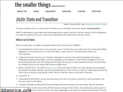 Sites similar to smallerthings.org