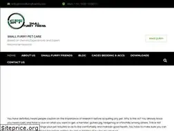 Sites similar to smallfurryfriend.com