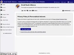 Sites similar to smallheathalliance.com
