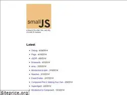 Sites similar to smalljs.org