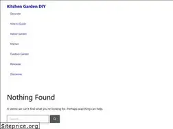 Sites similar to smallkitchengarden.net