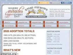 Sites similar to smallmiraclesrescue.org