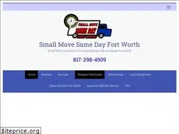 Sites similar to smallmovesamedayfortworth.com