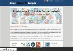 Sites similar to smallphpscripts.com