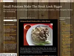Sites similar to smallpotatoesmakethesteaklookbigger.blogspot.com