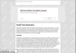 Sites similar to smalltext.io