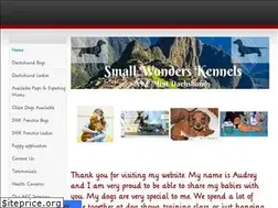 Sites similar to smallwonderskennel.com