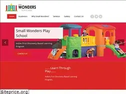Sites similar to smallwondersplayschool.com