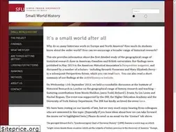 Sites similar to smallworldhistory.org