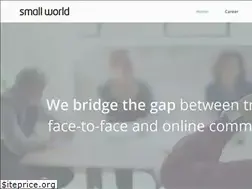 Sites similar to smallworldsocial.com
