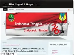 Sites similar to sman1bogor.sch.id