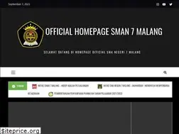 Sites similar to sman7malang.sch.id
