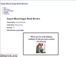 Sites similar to smartbloodsugarreview.com