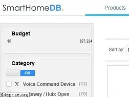 Sites similar to smarthomedb.com
