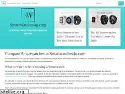 Sites similar to smartwatches4u.com