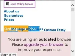 Sites similar to smartwritingservice.com