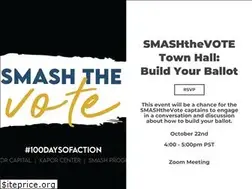 Sites similar to smashthevote.splashthat.com