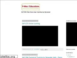 Sites similar to smaxsapcrm.blogspot.com