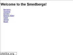 Sites similar to smedbergs.us