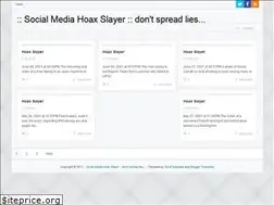 Sites similar to smhoaxslayer.blogspot.com