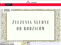 Sites similar to smiesznezyczeniaurodzinowe.pl