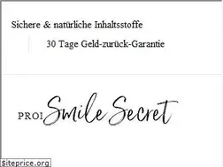 Sites similar to smilesecret.de