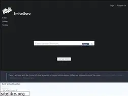Sites similar to smite.guru