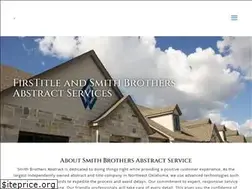 Sites similar to smithbrothersabstract.com