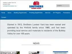 Sites similar to smitherslumber.com